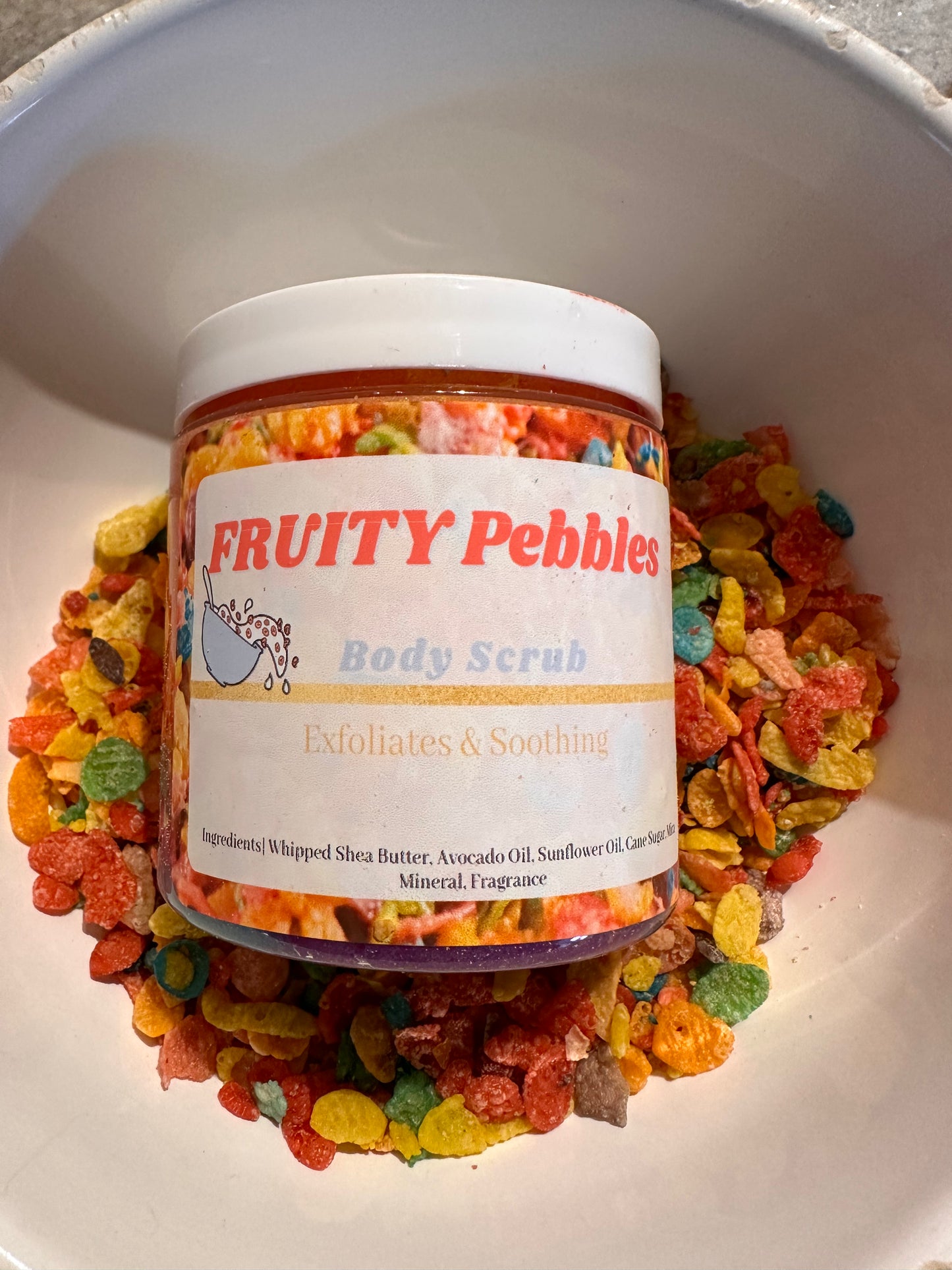 FRUITY Pebbles Scrub
